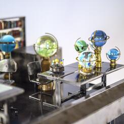 Mini globes and solar system orrery