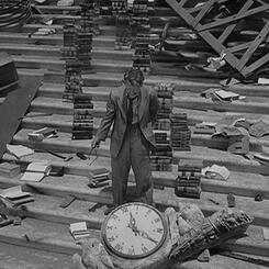 Time Enough at Last still reference photo - clock