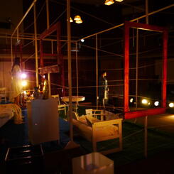 The set from the side