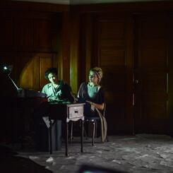 Thing 1 and Thing 2 hard at work