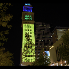 Aborning New Light: Daniels and Fisher Tower 2021