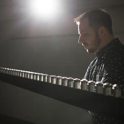 Ash Lexicon-Silverplate (installation view)