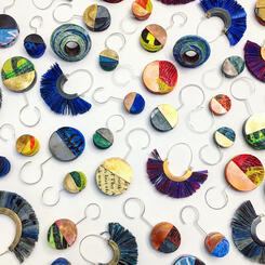 Production Line - Mixed Styles of Earrings and Rings
