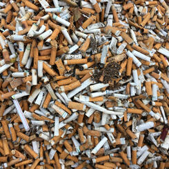 Cigarette Planet - Sorting Butts by color