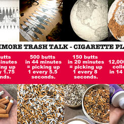Cigarette Planet Social Media Info-graphic