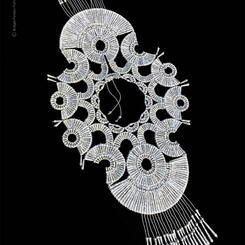 In Honor of Her Honor, RBG Lace Collar / Warrior Breastplate