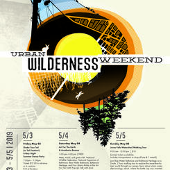 Urban Wilderness Weekend Poster