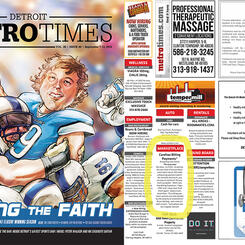 Carfree Billing Classified Ad