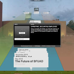 The Measured Step: interactive timeline