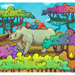 Northern White Rhino Blues