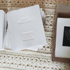 Lanesville Press Mezzotint Books Front/Back