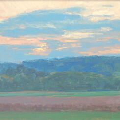 Looking West from Glen Arm Road