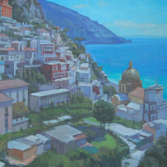 Positano Morning Looking East