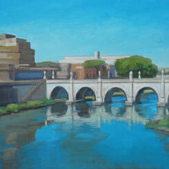 Tiber River and the Castel Sant'Angelo