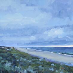 To The Edge of The Dune (Cloudy Sunrise)