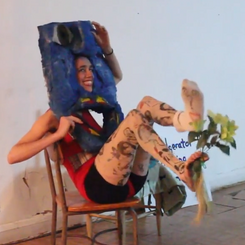 Mask and Sock Puppet in Action