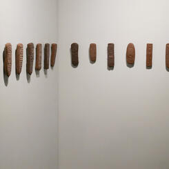 At or Near the Melting Point, (2017-2018), chocolate dipped TV remotes