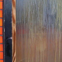 water lines at the former White Coffe Pot 