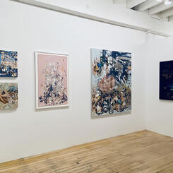 Installation view, A Visceral Pursuit