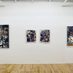 Installation View A Visceral Pursuit