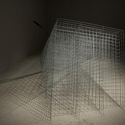 Sunken Grid with Strike (Back view)