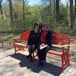 Sassy Bench-First Visitors