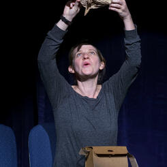 Muffin Ears: the squirrel leaves