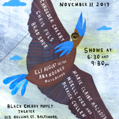 November 2017 Puppet Slamwich Poster