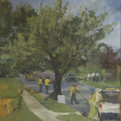 Gas Lines 24 x 18 Oil on Canvas.JPG