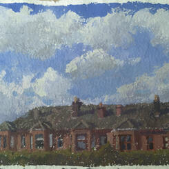 Glasgow Street and Clouds