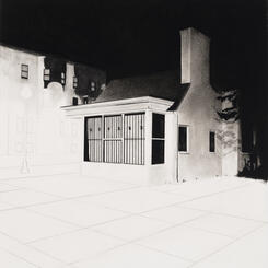 Little white house on Charles