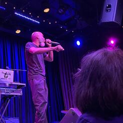 Von Vargas Performing at the Creative Alliance in Baltimore, MD. 2022