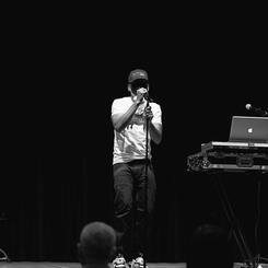 Photo of Von Vargas performing at 2022 Afternoon of Artistic Excellence in Baltimore, Md.