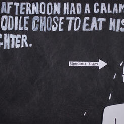 Late afternoon had a calamity