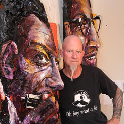 Studio View Brett Stuart Wilson