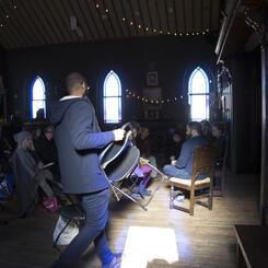 Baltimore Scene at Church and Company