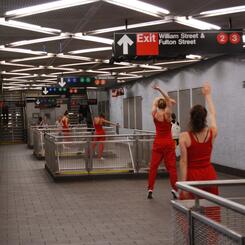 Dancers in the Subway