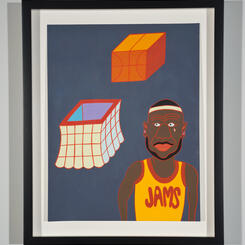 Square Basketball_Painting_Andrew Liang