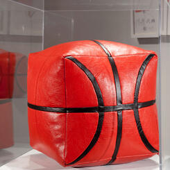 Square Basketball_Black and Red Ball_Andrew Liang
