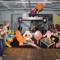 Human Foosball_Detail 02_Andrew Liang