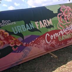 Mural and Signage for Food Pantry