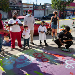 Park Heights Pathways : Design for Distancing 