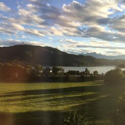 Sunset on Lake Wörthersee