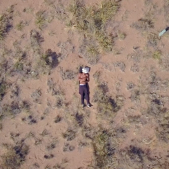 Crestone Still #6 - Ryan Sleeping in the Desert