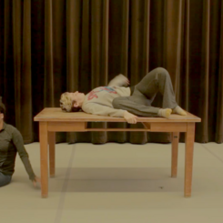 Practice/Process Gestures; performing the table