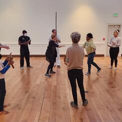 Capoeira Workshop at the Peale by taught by Justin West 
