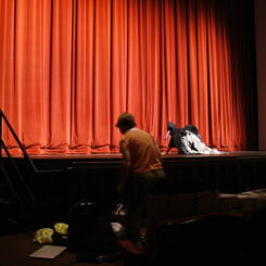 Working in the Crystal Lake Theater