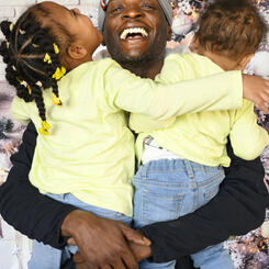 Al with His Children