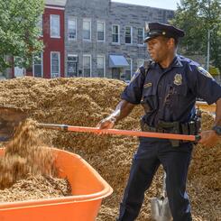 Officer LaPrade Building The Park