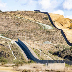 Along the US-Mexico Border, Walls